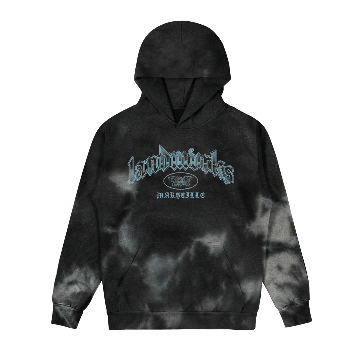 Cicada Tie Dye Hoodie – LANDMVRKS | Official Merchandise
